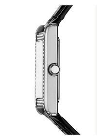 Emporio Armani Zegarek Genni AR11623 Czarny. Kolor: czarny. Materiał: skóra #3