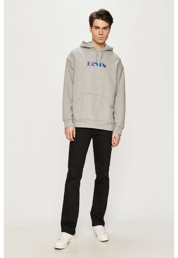 Levi's® - Levi's - Bluza. Okazja: na spotkanie biznesowe. Kolor: szary. Styl: biznesowy