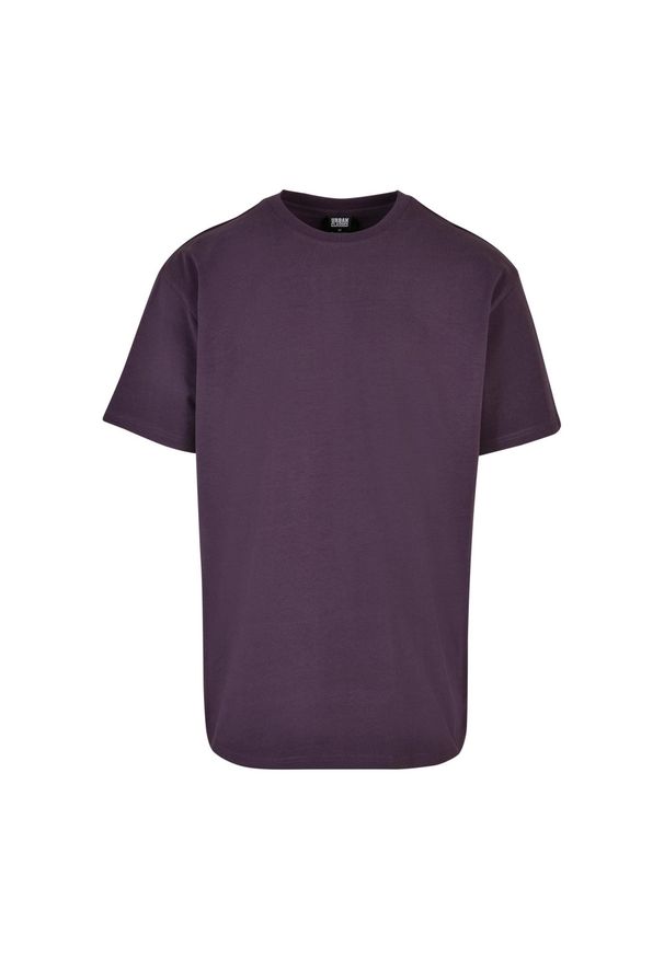 Urban Classics - Męska Koszulka Oversize (zestaw 2 Sztuk). Kolor: fioletowy. Sport: turystyka piesza
