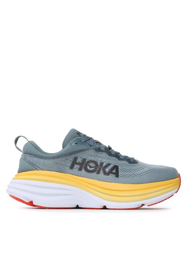 HOKA - Buty do biegania Hoka. Kolor: szary