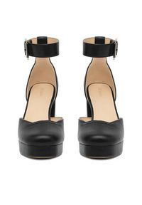 DeeZee Czółenka CEO-CD25-178-1 Czarny. Kolor: czarny. Materiał: materiał #7