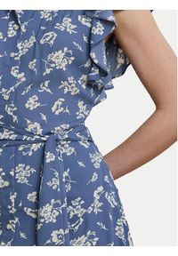 Lauren Ralph Lauren - LAUREN RALPH LAUREN Sukienka koszulowa 200970726001 Niebieski Regular Fit. Kolor: niebieski. Materiał: syntetyk. Typ sukienki: koszulowe #2