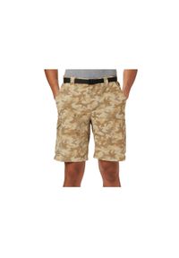 columbia - Spodenki sportowe męskie Columbia Silver Ridge Printed Cargo Short. Kolor: brązowy. Materiał: nylon