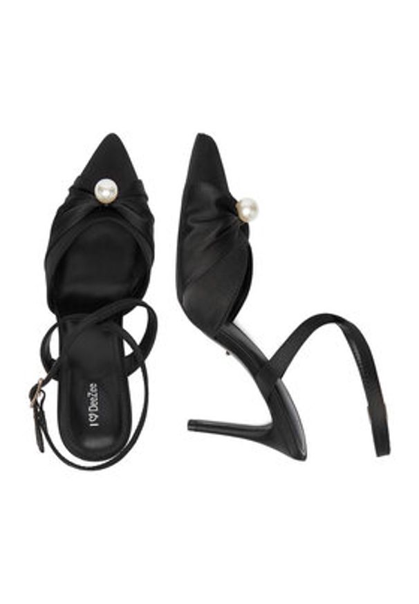 DeeZee Szpilki CEO-CD23029-13 Czarny. Kolor: czarny. Materiał: materiał. Obcas: na szpilce