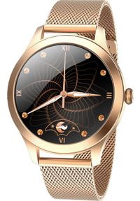 Smartwatch Gino Rossi SW014-2 Złoty (15689). Rodzaj zegarka: smartwatch. Kolor: złoty