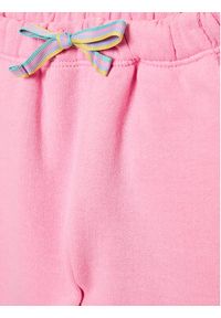United Colors of Benetton - United Colors Of Benetton Spodnie dresowe 3J68GF01W Różowy Regular Fit. Kolor: różowy. Materiał: bawełna, dresówka