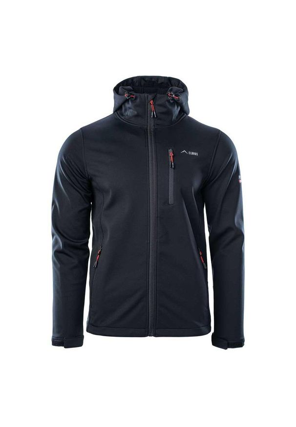 Elbrus - Kurtka Męska Ifaro Polartech Soft Shell. Kolor: czarny, szary, wielokolorowy. Materiał: softshell. Sport: turystyka piesza
