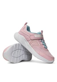 Geox - Sneakersy dziecięce różowe GEOX J Sprintye Girl J25FWC 01454 C8TM4. Kolor: różowy. Materiał: materiał. Sport: bieganie