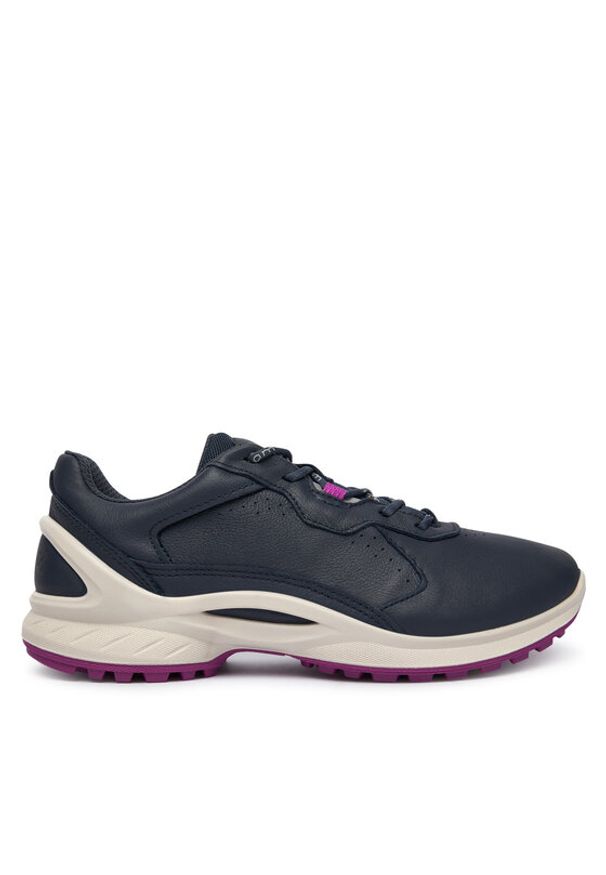 ecco - ECCO Sneakersy Biom Energi Lea 85080301038 Granatowy. Kolor: niebieski. Materiał: skóra