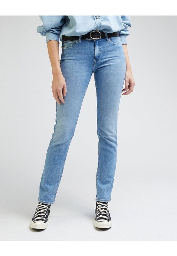 Lee - LEE ELLY DAMSKIE SPODNIE JEANSOWE RUSHING IN LIGHT L305GUB43 112330547