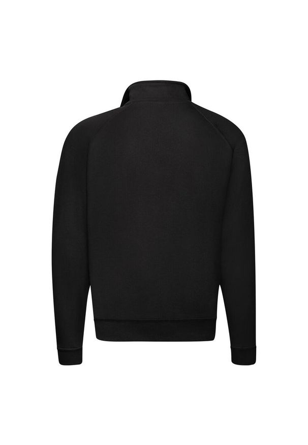 FRUIT OF THE LOOM - Klasyczna Bluza Rozpinana Dla Dorosłych Unisex. Kolor: czarny