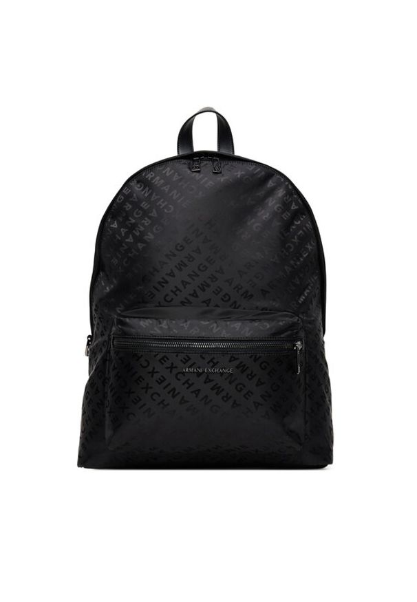 Armani Exchange Plecak XM001611 AF17208 UC001 Czarny. Kolor: czarny. Materiał: materiał