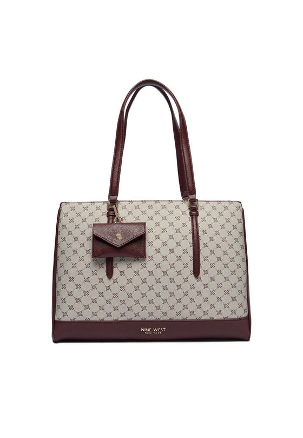 Nine West Torebka C-TANANA-KY253 Bordowy. Kolor: czerwony