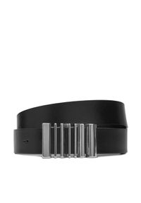 Pinko - PINKO Pasek Damski Lettering Belt 30mm 20251 PLT01 105209 A1AC Czarny. Kolor: czarny. Materiał: skóra