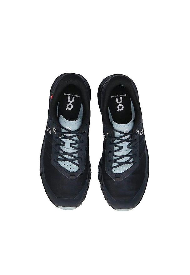 Buty do biegania damskie On Running Cloudventure Czarne. Kolor: wielokolorowy, szary, czarny. Sport: bieganie