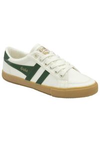 Buty do chodzenia damskie Gola Stratus. Kolor: biały, zielony, wielokolorowy. Materiał: materiał, tkanina. Szerokość cholewki: normalna. Sport: turystyka piesza