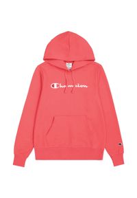 Bluza damska Champion Hooded Sweatshirt 118097. Kolor: różowy. Sport: turystyka piesza, fitness