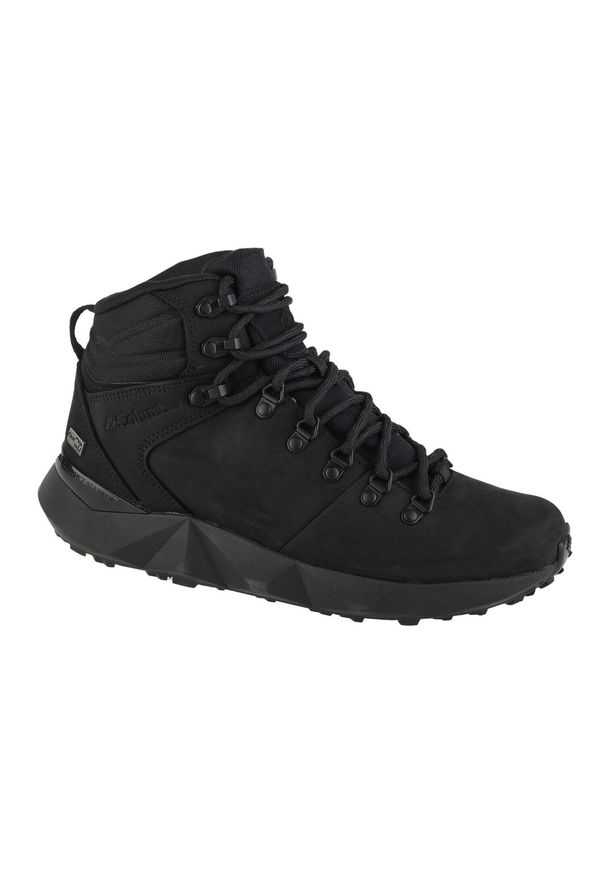 columbia - Buty trekkingowe damskie, Columbia Facet Sierra W Outdry. Kolor: czarny. Materiał: guma, materiał, skóra, syntetyk