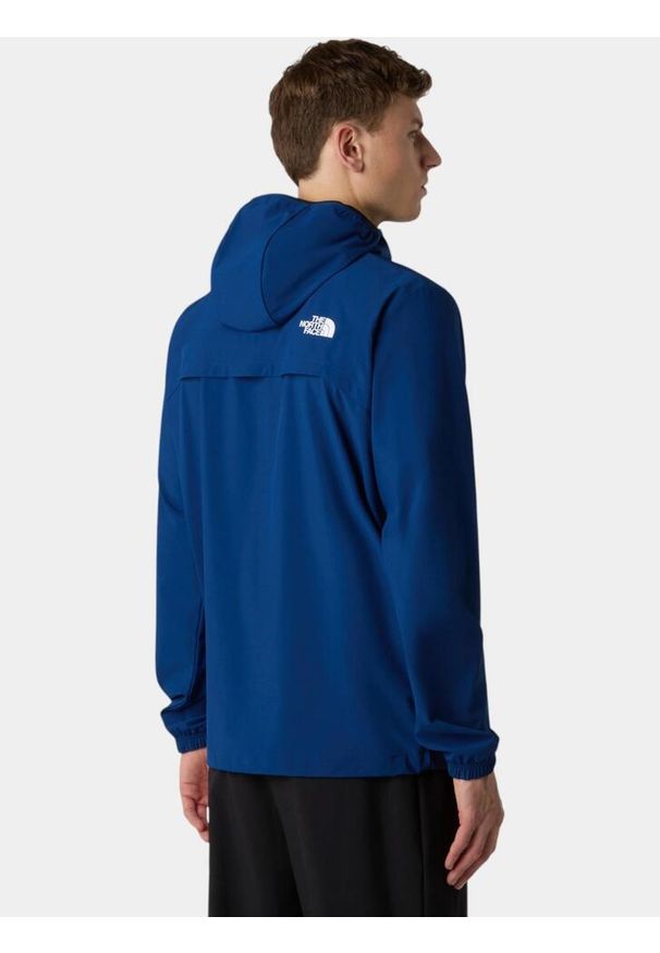 Kurtka Męska The North Face M Mountain Athletics. Kolor: niebieski. Materiał: softshell. Sport: fitness, turystyka piesza