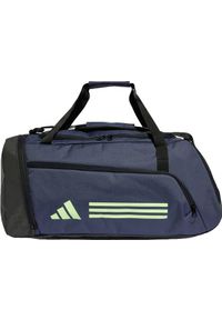 Adidas Torba adidas Essentials 3-Stripes Duffel M granatowa IR9820. Kolor: niebieski