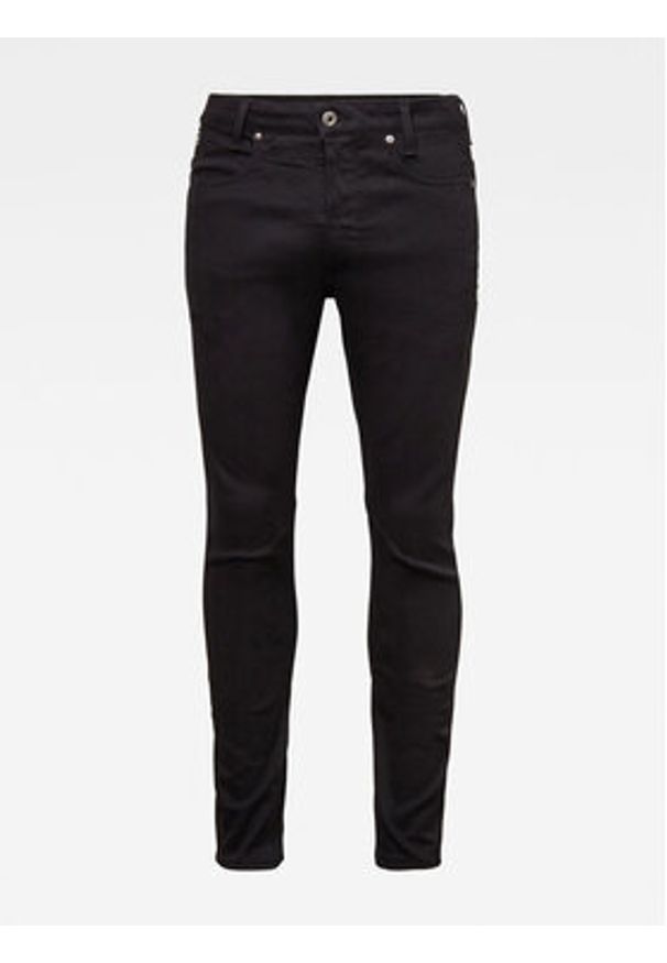 G-Star RAW - G-Star Raw Jeansy D05385-B964-A810 Czarny Slim Fit. Kolor: czarny
