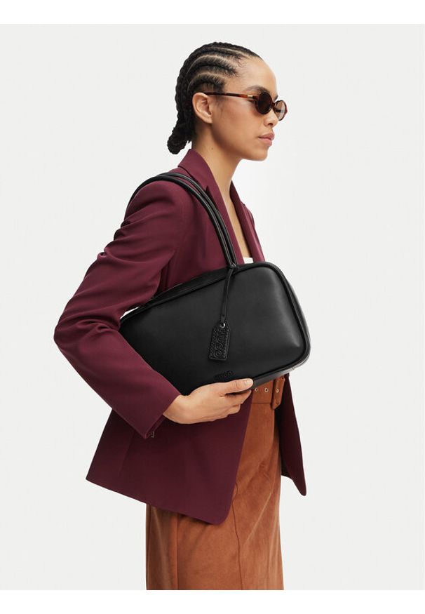 Hugo - HUGO Torebka Jodi 50562944 Czarny. Kolor: czarny. Materiał: skórzane