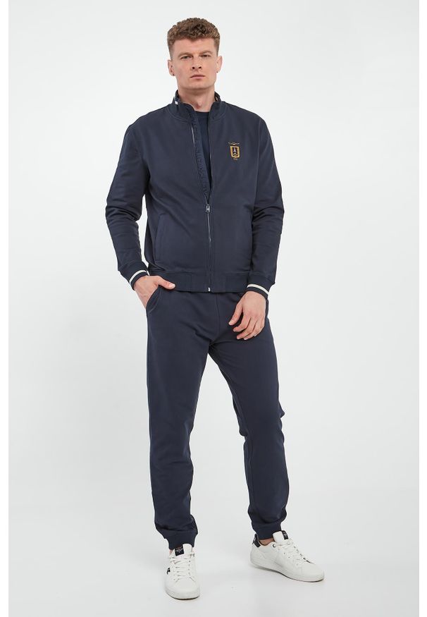 Aeronautica Militare - Bluza męska ze stójką AERONAUTICA MILITARE. Typ kołnierza: kołnierzyk stójkowy