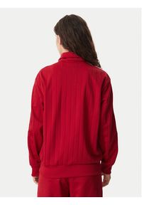 Adidas - adidas Bluza Pinstripe Firebrid Loose Tracktop KS9984 Czerwony Regular Fit. Kolor: czerwony. Materiał: syntetyk #9