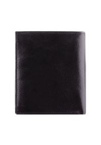 Wittchen - Męski portfel skórzany klasyczny duży czarny. Kolor: czarny. Materiał: skóra. Wzór: aplikacja #5