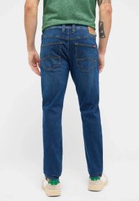 Męskie Spodnie Jeansowe Mustang Style Oregon Slim Denim Blue 1016318 5000 502 #4