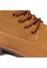 Jenny Fairy Trapery WS722-28H Brązowy. Kolor: brązowy. Materiał: skóra #2