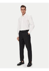 Hugo - HUGO Koszula Koey 50561154 Biały Slim Fit. Kolor: biały. Materiał: bawełna #3