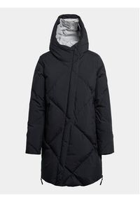 Roxy Płaszcz zimowy Abbie Jk Otlr ERJJK03550 Czarny Regular Fit. Kolor: czarny. Materiał: syntetyk. Sezon: zima
