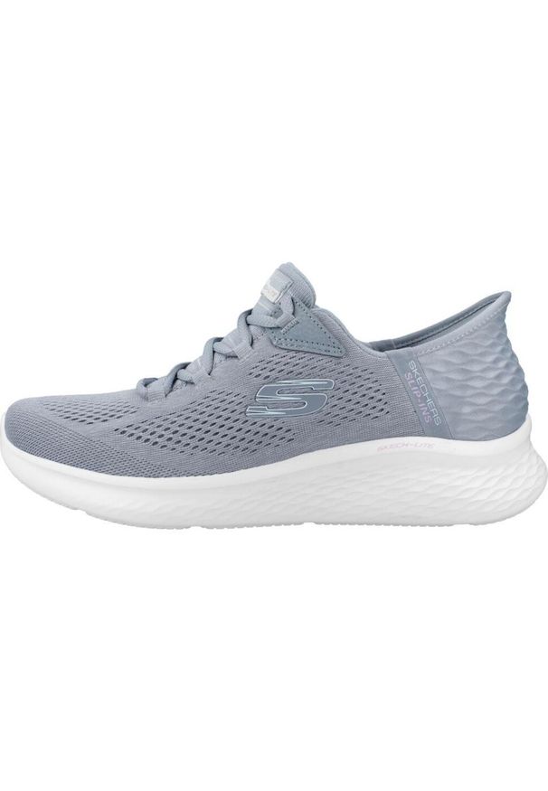 skechers - Buty do chodzenia damskie Skechers Pro-natur. Kolor: niebieski. Materiał: materiał, syntetyk. Szerokość cholewki: normalna. Sport: turystyka piesza