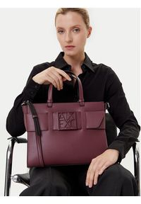 Armani Exchange Torebka 942689 0A874 UA343 Bordowy. Kolor: czerwony. Materiał: skórzane #4