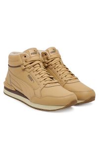 Puma Sneakersy St Runner V4 Mid 402893 05 Brązowy. Kolor: brązowy. Materiał: skóra #4