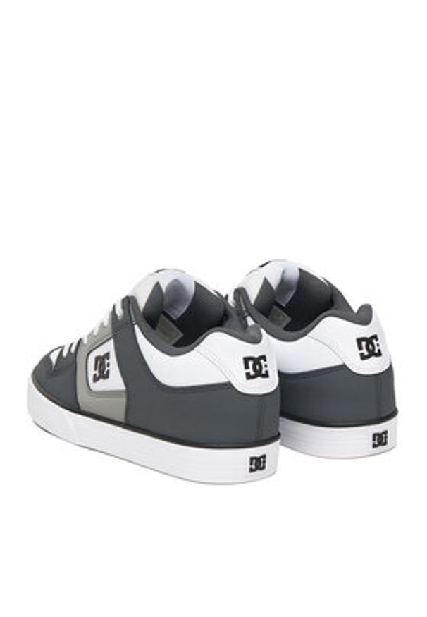 DC Sneakersy EO-PURE DC01782027 Szary. Kolor: szary. Materiał: skóra, nubuk