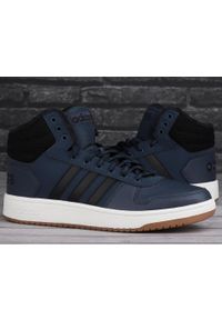 Buty męskie sportowe Adidas HOOPS 2.0 MID. Kolor: niebieski