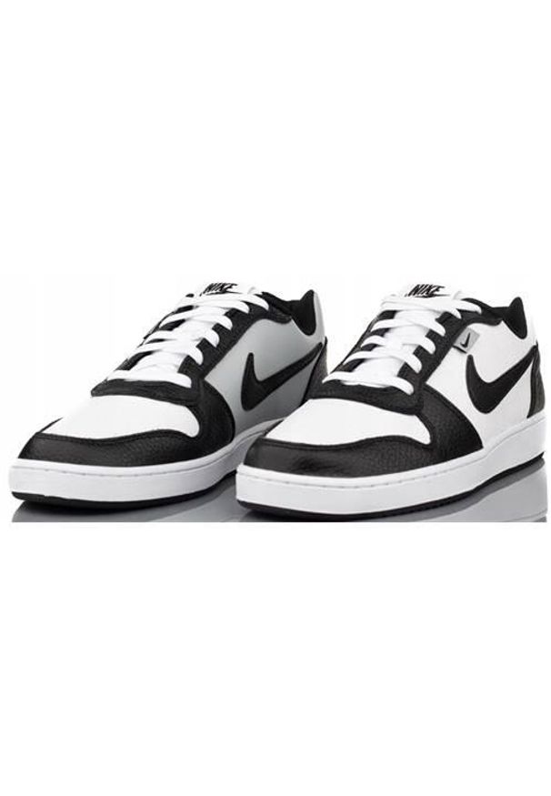 Buty do chodzenia męskie Nike Ebernon Low Prem. Zapięcie: sznurówki. Kolor: biały, wielokolorowy, czarny. Materiał: guma, skóra, tkanina, materiał, syntetyk. Szerokość cholewki: normalna. Sport: turystyka piesza