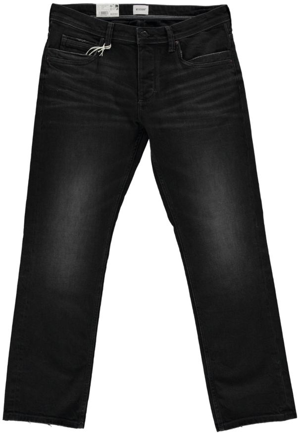 Męskie Spodnie Jeansowe Mustang Style Michigan Straight Denim Black 1016337 4000 883