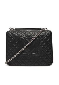 Love Moschino - LOVE MOSCHINO Torebka JC4000PP1NLA000B Czarny. Kolor: czarny. Materiał: skórzane