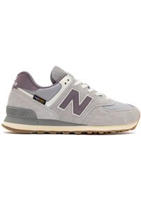 Buty unisex New Balance U574YGD – szare. Kolor: szary. Materiał: zamsz, materiał, tkanina, guma. Szerokość cholewki: normalna. Model: New Balance 574