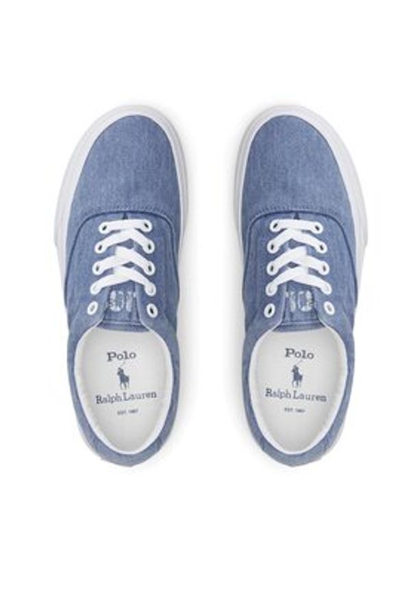 Polo Ralph Lauren Tenisówki 804907203003 Niebieski. Kolor: niebieski. Materiał: materiał