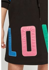 Love Moschino - Spódnica. Okazja: na co dzień. Kolor: czarny. Styl: casual #3