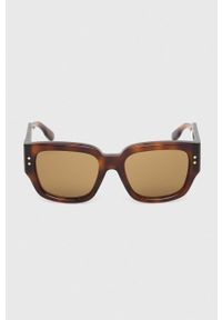 Gucci okulary przeciwsłoneczne męskie kolor brązowy. Kolor: brązowy #3