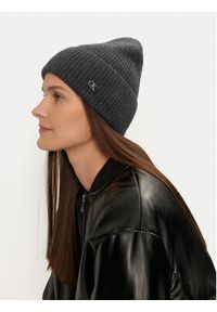 Calvin Klein Czapka Chunky K60K612873 Szary. Kolor: szary. Materiał: wełna #5