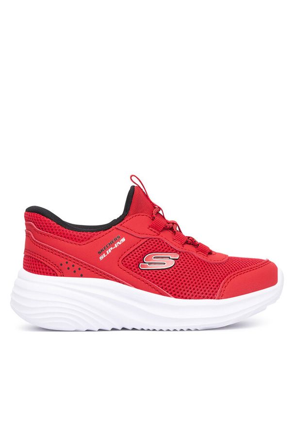skechers - Sneakersy Skechers. Kolor: czerwony