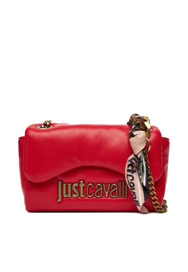 Just Cavalli Torebka 79RA4BD2 ZS748 Czerwony. Kolor: czerwony. Materiał: skórzane