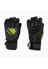 Leki - Rękawice narciarskie męskie LEKI WCR C-Tech 3D icelemon. Kolor: czarny. Sezon: zima. Sport: narciarstwo #1