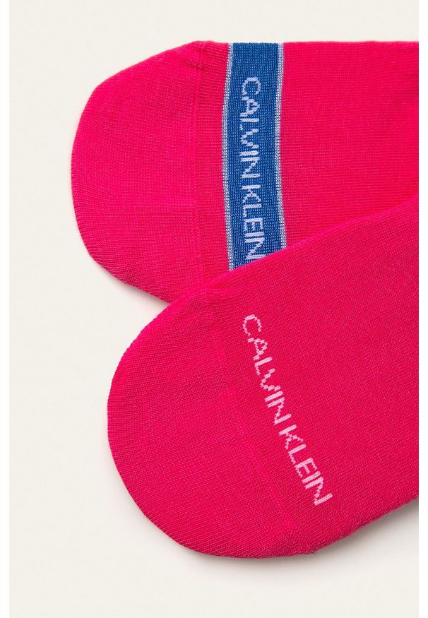 Calvin Klein - Stopki (2-pack). Kolor: różowy